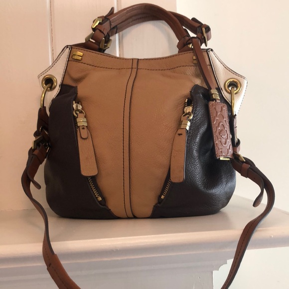 orYANY Handbags - Oryany Victoria Colorblock Shoulder Bag